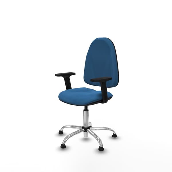 Kontorstol Piqueras y Crespo B2D05RT Lyseblå