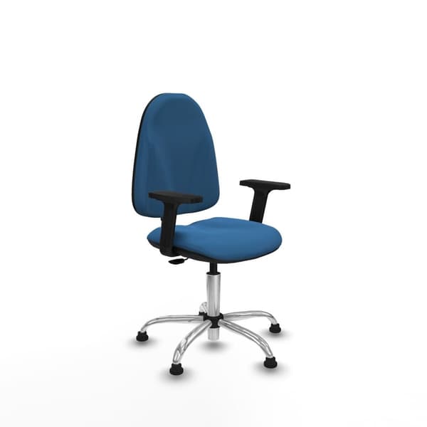 Kontorstol Piqueras y Crespo B2D05RT Lyseblå