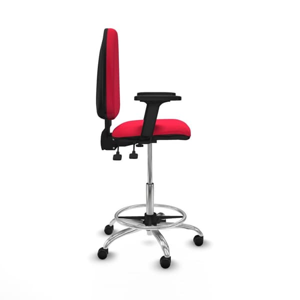 Kontorstol Piqueras y Crespo B2D05RP Rød Høj