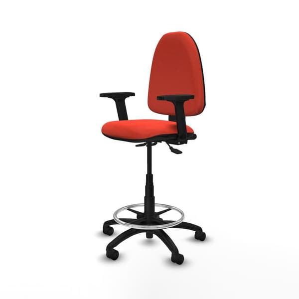 Kontorsstol Piqueras y Crespo B2D01RN Mörk Orange Hög