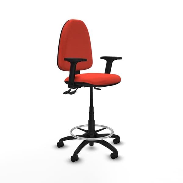 Kontorsstol Piqueras y Crespo B2D01RN Mörk Orange Hög