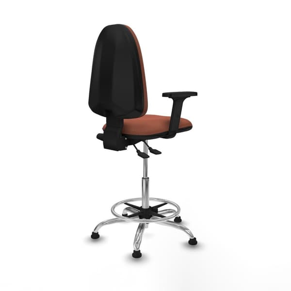 Kontorsstol Piqueras y Crespo B2D05RT Brun Hög