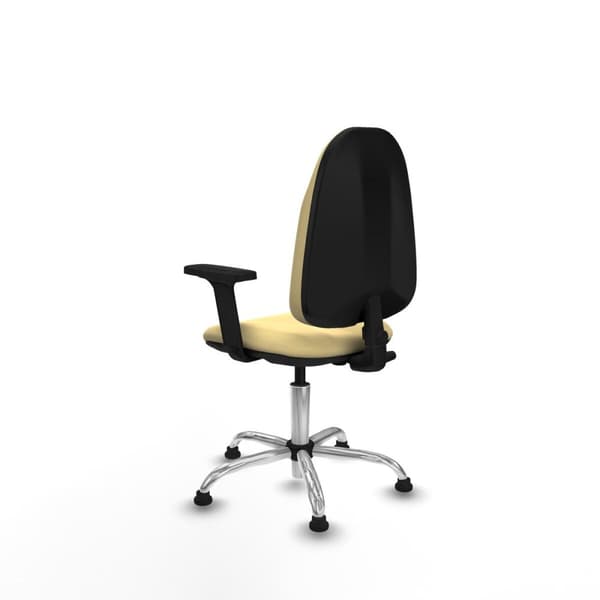 Kontorstol Piqueras y Crespo B2D05RT Flødefarvet