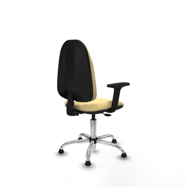 Kontorstol Piqueras y Crespo B2D05RT Flødefarvet
