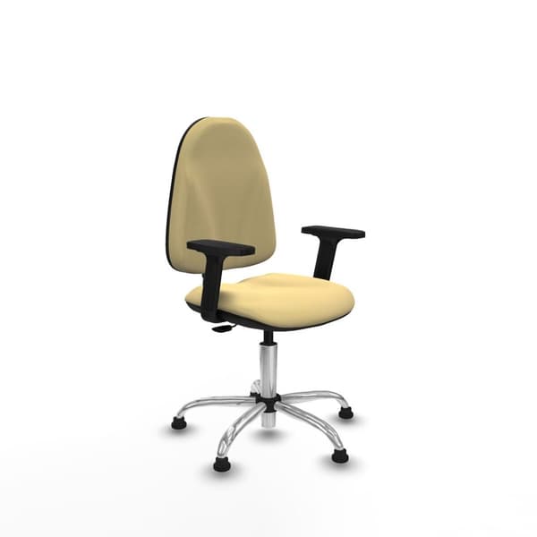 Kontorstol Piqueras y Crespo B2D05RT Flødefarvet