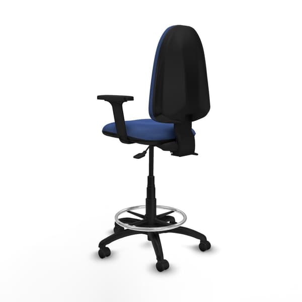 Kontorstol Piqueras y Crespo B2D01RF Marineblå Høj