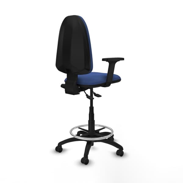 Kontorstol Piqueras y Crespo B2D01RF Marineblå Høj