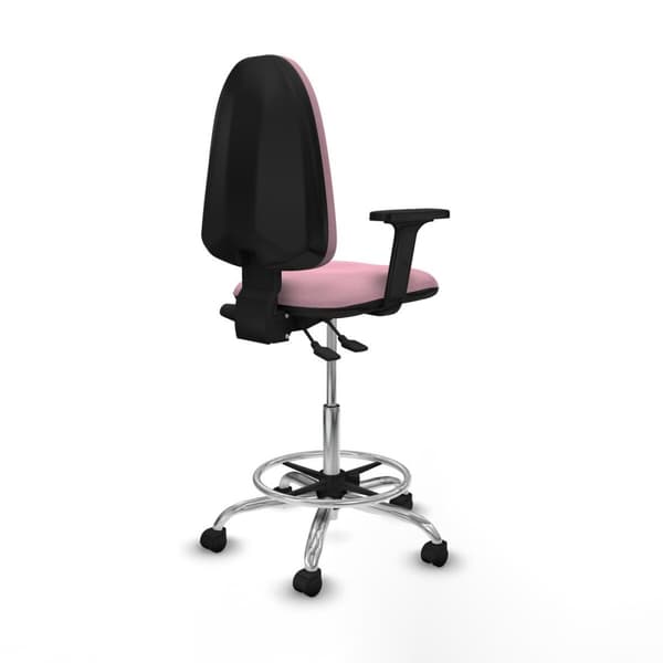 Kontorsstol Piqueras y Crespo B2D05RN Rosa Hög