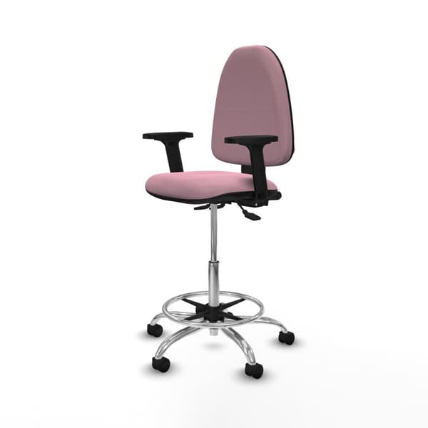 Kontorsstol Piqueras y Crespo B2D05RN Rosa Hög