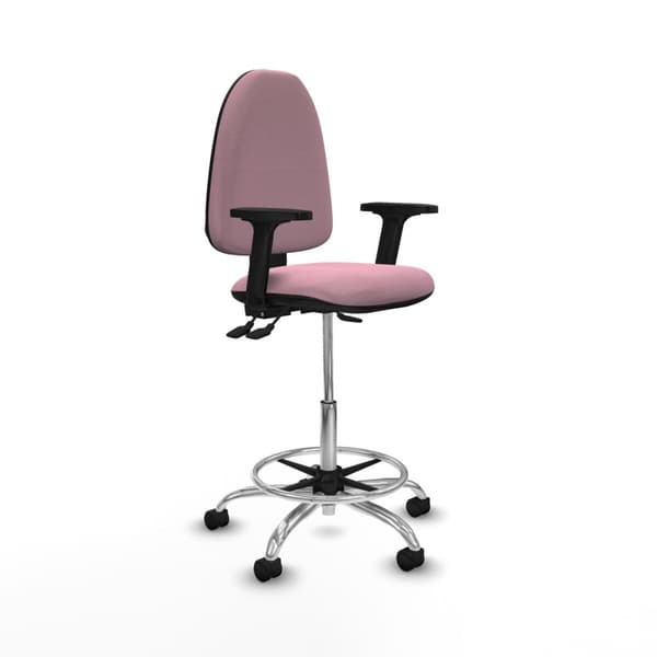 Kontorsstol Piqueras y Crespo B2D05RN Rosa Hög