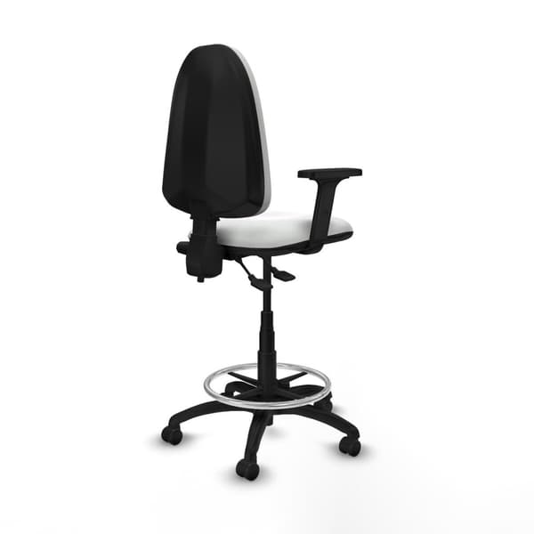 Kontorsstol Piqueras y Crespo B2D01RP Vit Hög