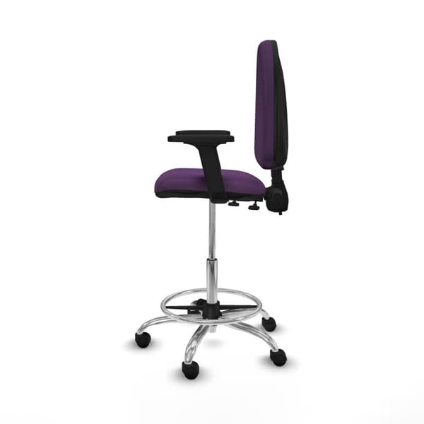 Kontorsstol Piqueras y Crespo B2D05RN Purpur Hög