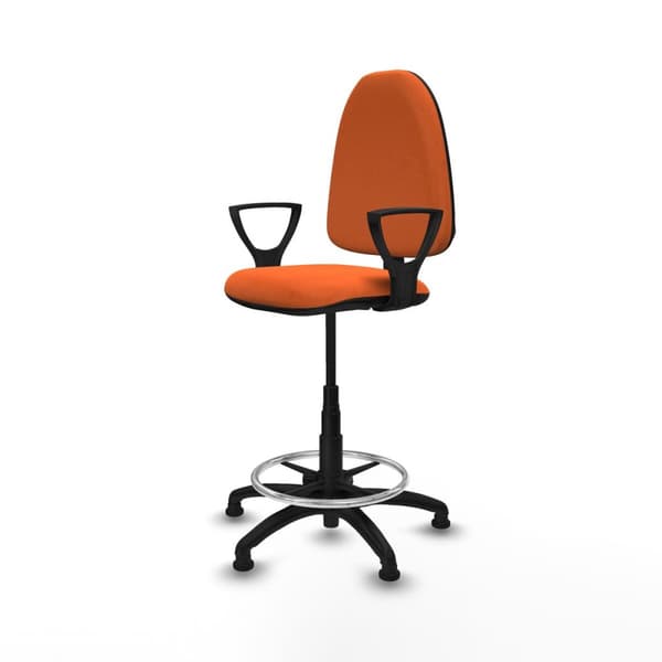 Kontorsstol Piqueras y Crespo BFN01RT Orange Hög