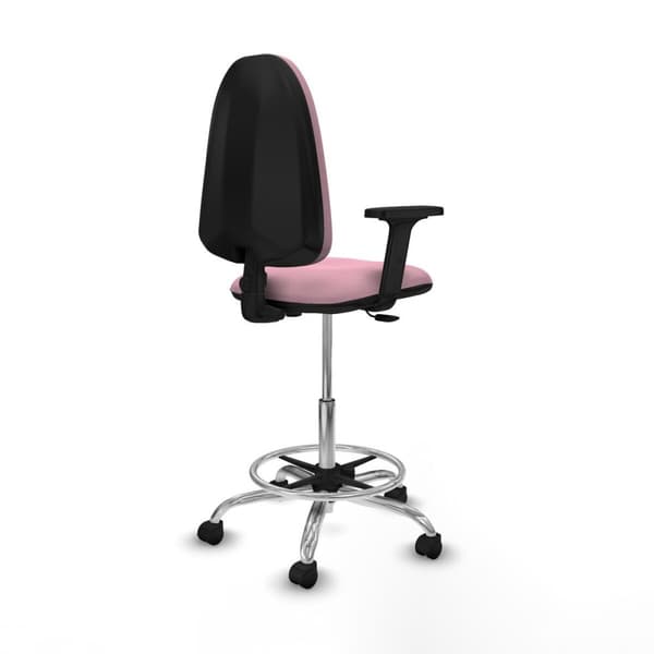 Kontorsstol Piqueras y Crespo B2D05RN Rosa Hög