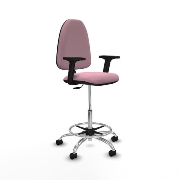 Kontorsstol Piqueras y Crespo B2D05RN Rosa Hög