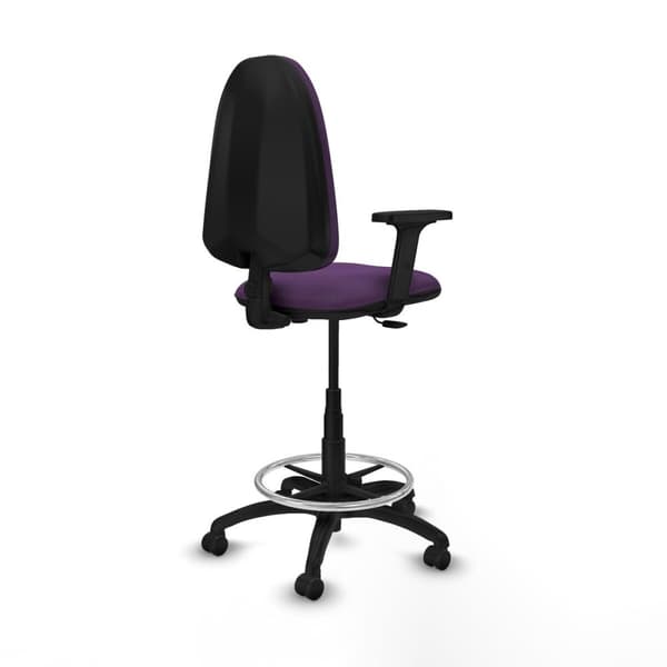 Kontorsstol Piqueras y Crespo B2D01RF Purpur Hög