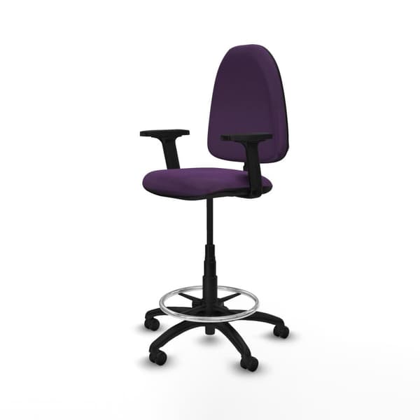 Kontorsstol Piqueras y Crespo B2D01RF Purpur Hög