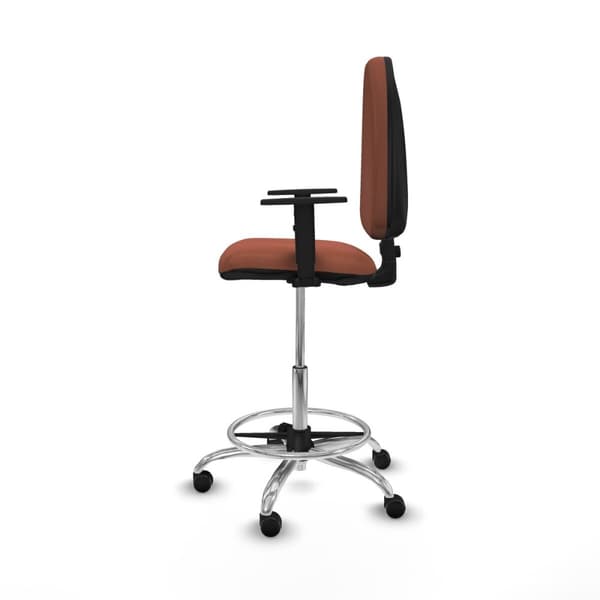 Kontorstol Piqueras y Crespo B1D05RF Brun Høj