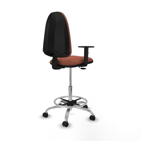 Kontorstol Piqueras y Crespo B1D05RF Brun Høj