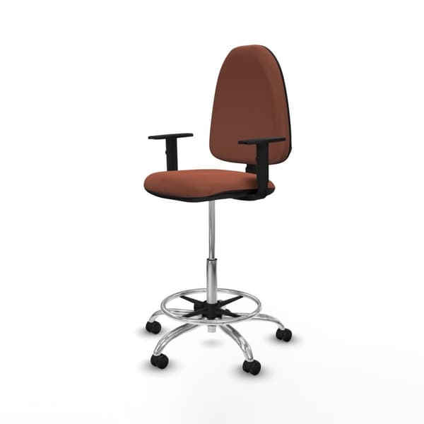 Kontorstol Piqueras y Crespo B1D05RF Brun Høj