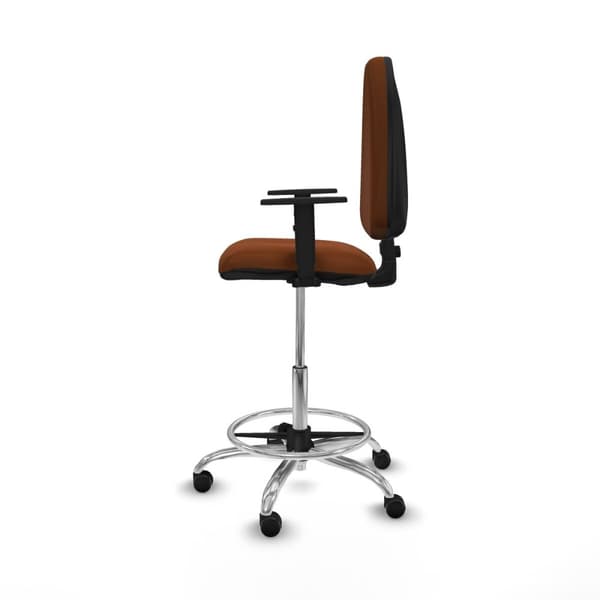 Kontorstol Piqueras y Crespo B1D05RP Brun Høj
