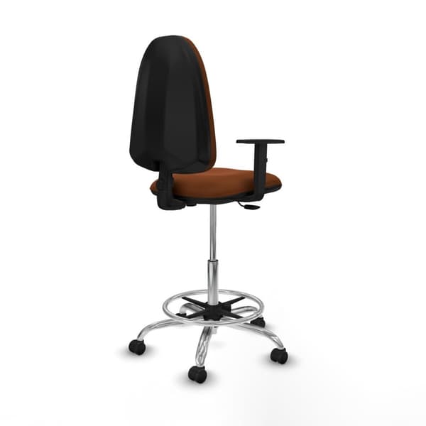 Kontorstol Piqueras y Crespo B1D05RP Brun Høj