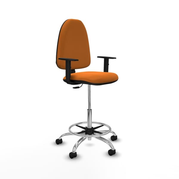 Kontorstol Piqueras y Crespo B1D05RN Orange Høj