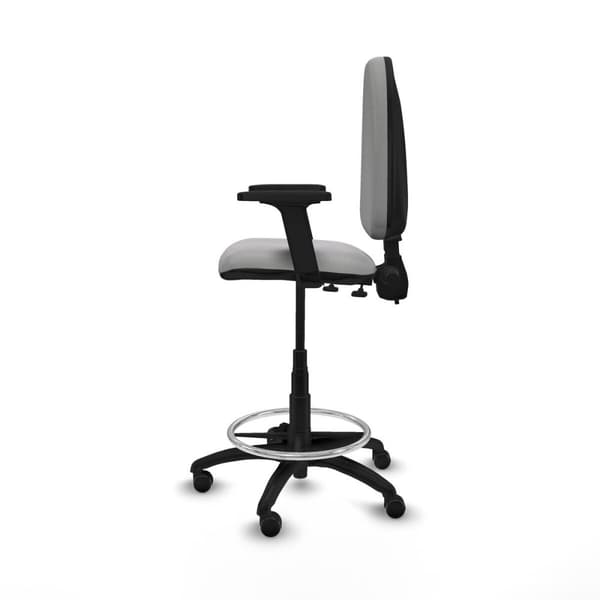 Kontorstol Piqueras y Crespo B2D01RF Lysegrå Høj