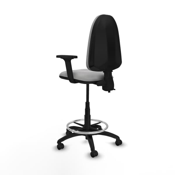 Kontorstol Piqueras y Crespo B2D01RF Lysegrå Høj