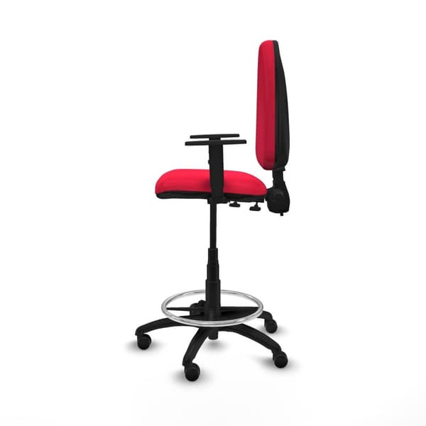 Kontorstol Piqueras y Crespo B1D01RF Rød Høj
