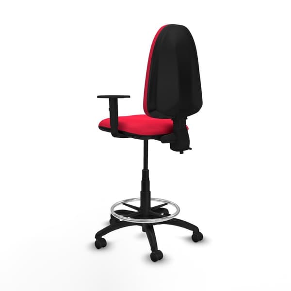 Kontorstol Piqueras y Crespo B1D01RF Rød Høj