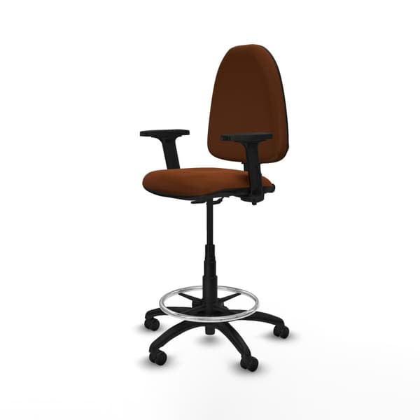Kontorstol Piqueras y Crespo B2D01RF Brun Høj
