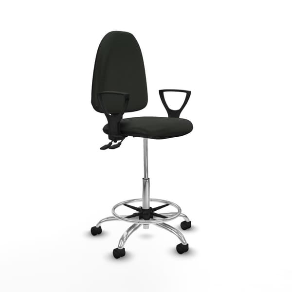 Kontorstol Piqueras y Crespo BFN05RN Sort Høj
