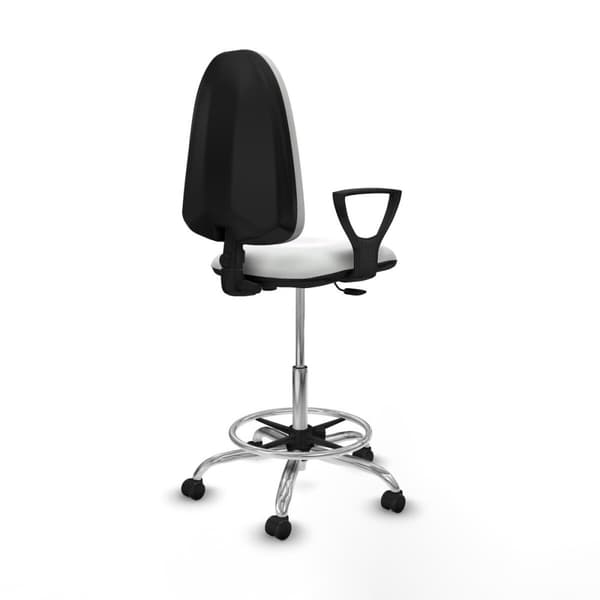 Kontorstol Piqueras y Crespo BFN05RF Hvid Høj