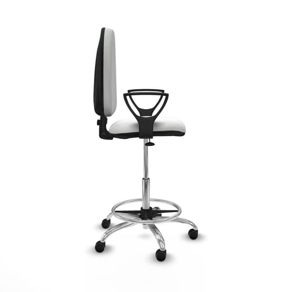 Kontorstol Piqueras y Crespo BFN05RF Hvid Høj