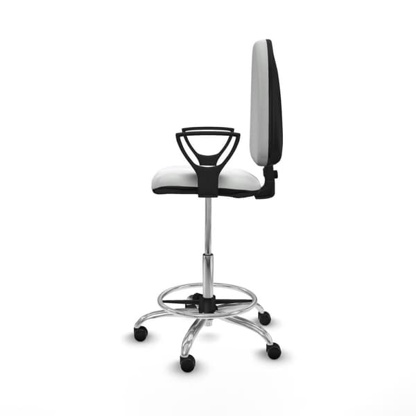 Kontorstol Piqueras y Crespo BFN05RF Hvid Høj