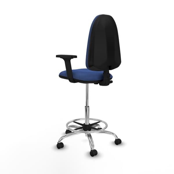 Kontorstol Piqueras y Crespo B2D05RF Marineblå Høj