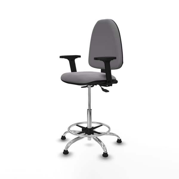 Kontorsstol Piqueras y Crespo B2D05RT Grå Hög