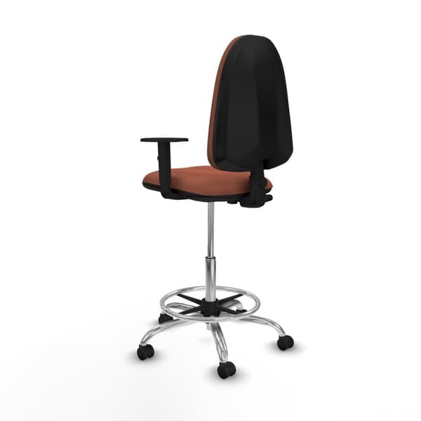 Kontorsstol Piqueras y Crespo B1D05RP Brun Hög