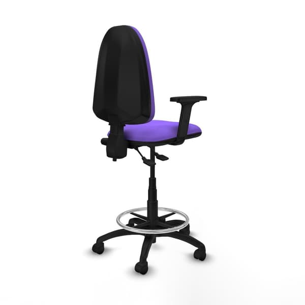 Kontorsstol Piqueras y Crespo B2D01RN Lila Hög