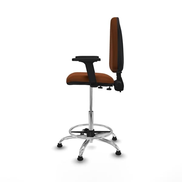 Kontorsstol Piqueras y Crespo B2D05RT Brun Hög
