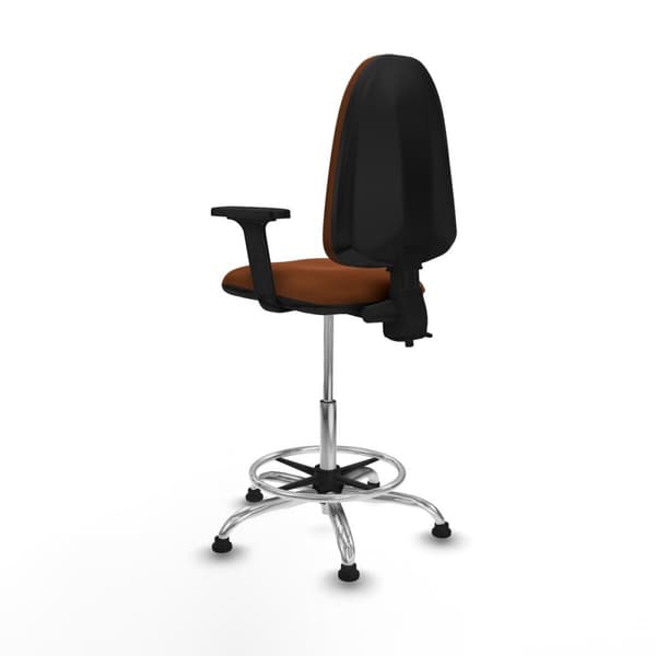 Kontorsstol Piqueras y Crespo B2D05RT Brun Hög