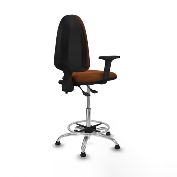 Kontorsstol Piqueras y Crespo B2D05RT Brun Hög