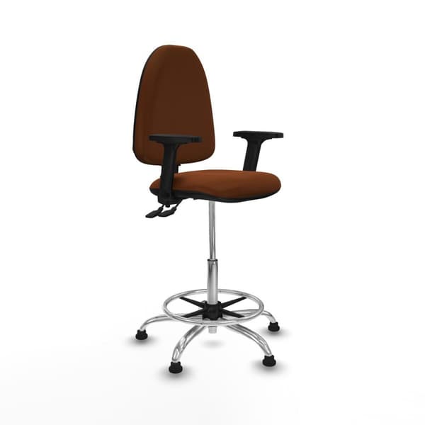 Kontorsstol Piqueras y Crespo B2D05RT Brun Hög