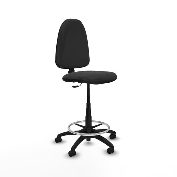 Kontorsstol Piqueras y Crespo B0001RF Mörkgrå Hög