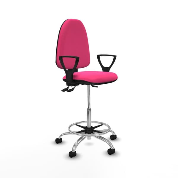 Kontorstol Piqueras y Crespo BFN05RN Pink Høj