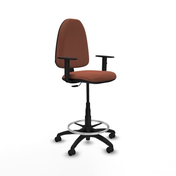 Kontorstol Piqueras y Crespo B1D01RP Brun Høj