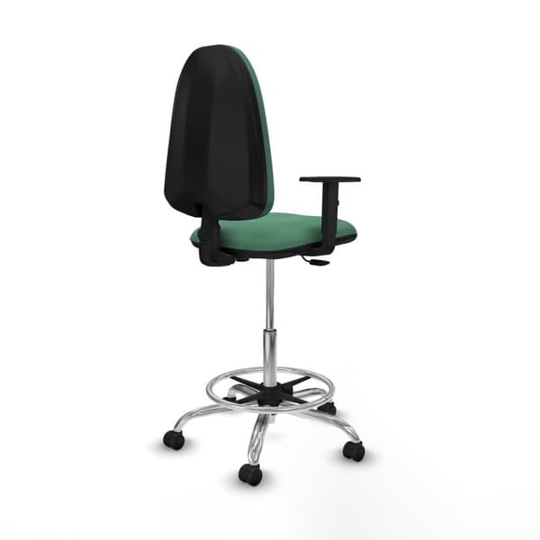 Kontorstol Piqueras y Crespo B1D05RP Smaragdgrøn Høj