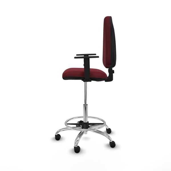 Kontorstol Piqueras y Crespo B1D05RF Rødbrun Høj