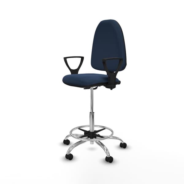 Kontorstol Piqueras y Crespo BFN05RF Marineblå Høj